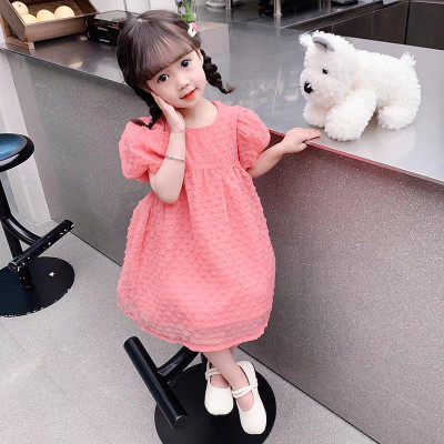 dress girls bubble pop bounching charm CHN 38 (272801) - dress anak perempuan  